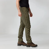 Fjallraven Abisko Hybrid Trail Trousers Regular (Men's) - Lauren Green - Find Your Feet Australia Hobart Launceston Tasmania
