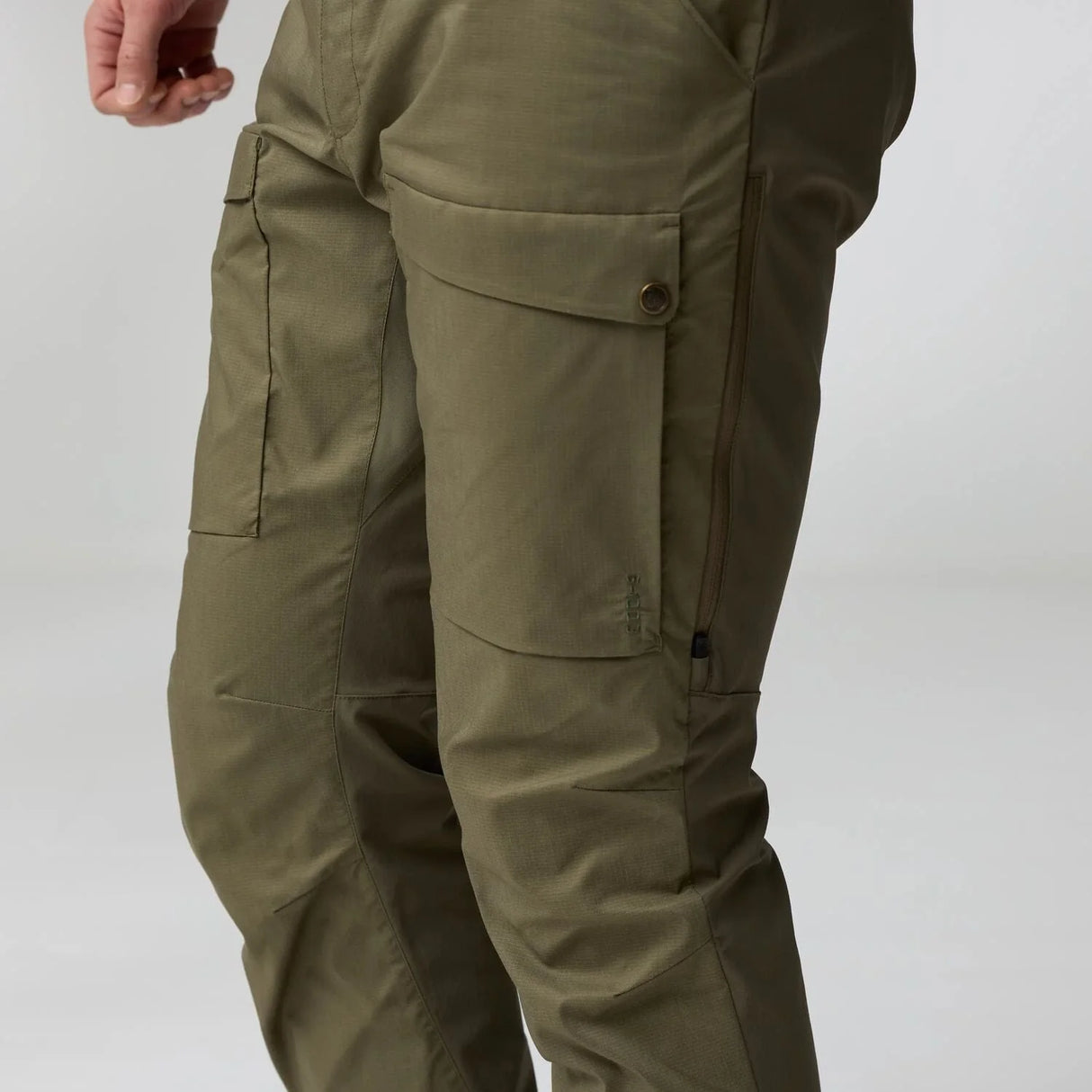 Fjallraven Abisko Hybrid Trail Trousers Regular (Men's) - Lauren Green - Find Your Feet Australia Hobart Launceston Tasmania