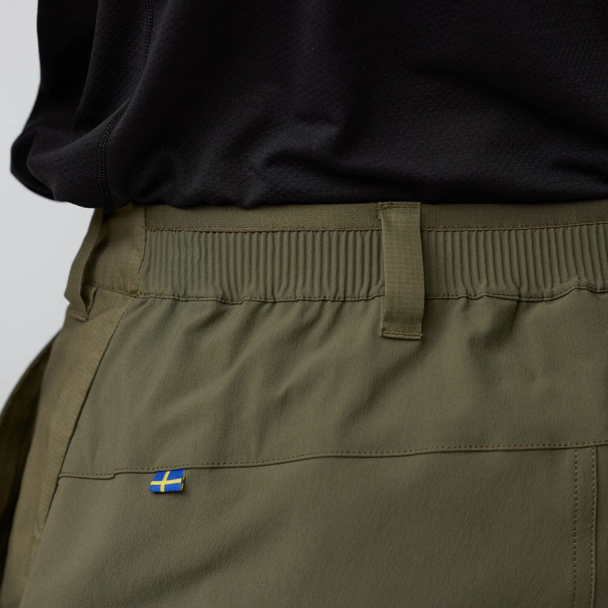 Fjallraven Abisko Hybrid Trail Trousers Regular (Men's) - Lauren Green - Find Your Feet Australia Hobart Launceston Tasmania