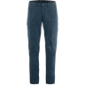 Fjallraven Abisko Hybrid Trail Trousers Regular (Men's) - Navy - Find Your Feet Australia Hobart Launceston Tasmania