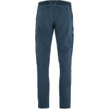 Fjallraven Abisko Hybrid Trail Trousers Regular (Men's) - Navy - Find Your Feet Australia Hobart Launceston Tasmania