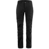 Fjallraven Abisko Hybrid Trail Trousers Regular (Women's) - Black - Find Your Feet Australia Hobart Launceston Tasmania