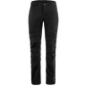 Fjallraven Abisko Hybrid Trail Trousers Regular (Women's) - Black - Find Your Feet Australia Hobart Launceston Tasmania