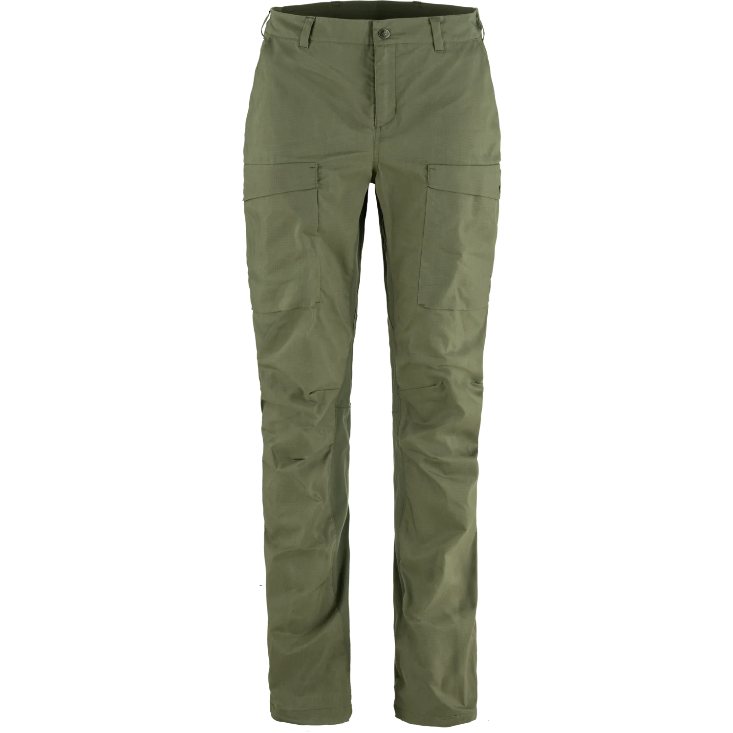 Fjällräven Abisko Hybrid Trail Trousers Regular (Women's) - Laurel Green
