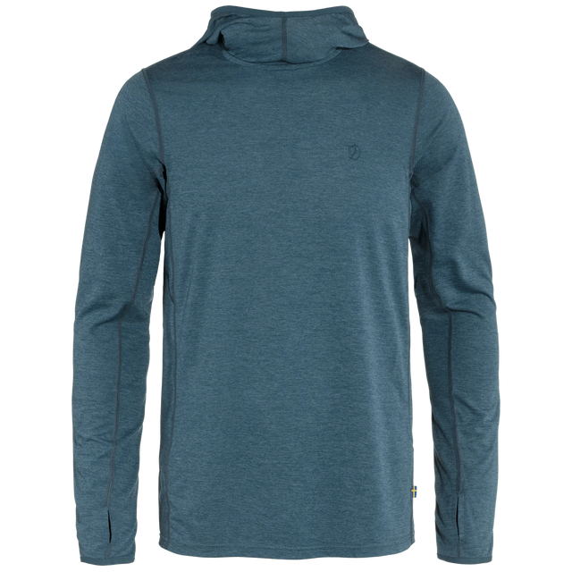 Fjallraven Abisko Sun-Hoodie (Men's) - Indigo Blue - Find Your Feet Australia Hobart Launceston Tasmania