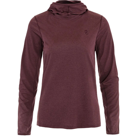 Fjällräven Abisko Sun-Hoodie (Women's) - Port