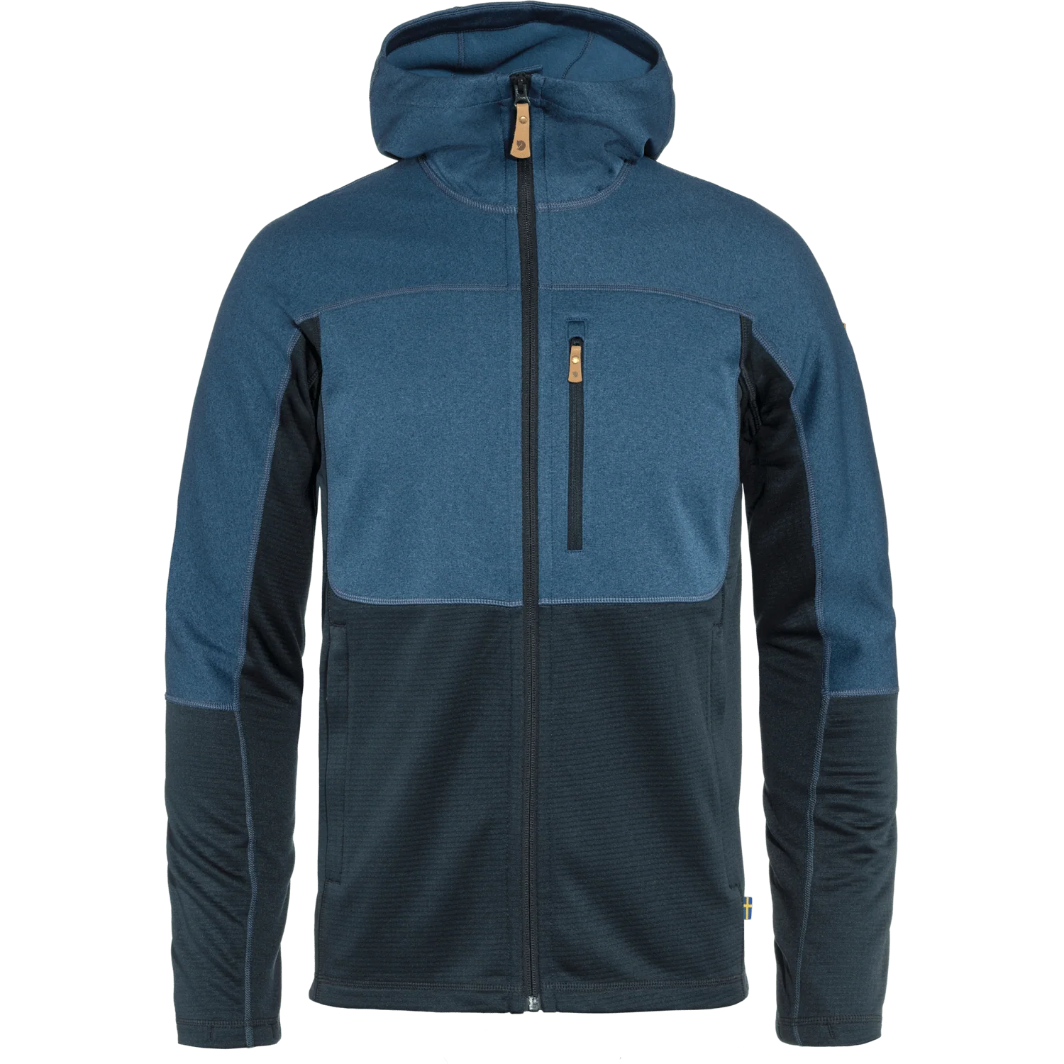 Fjällräven Abisko Trail Fleece (Men's) - Indigo Blue/Dark Navy