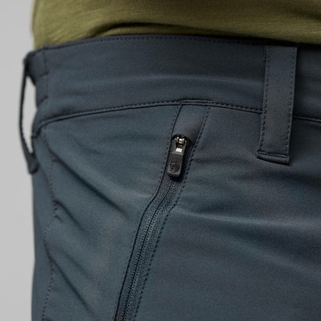Fjällräven Abisko Trail Stretch Shorts (Men's) - Dark Navy