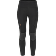 Fjallraven Abisko Trekking Tights Pro (Women's) - Black/Iron Grey - Find Your Feet Australia Hobart Launceston Tasmania