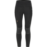 Fjallraven Abisko Trekking Tights Pro (Women's) - Black/Iron Grey - Find Your Feet Australia Hobart Launceston Tasmania