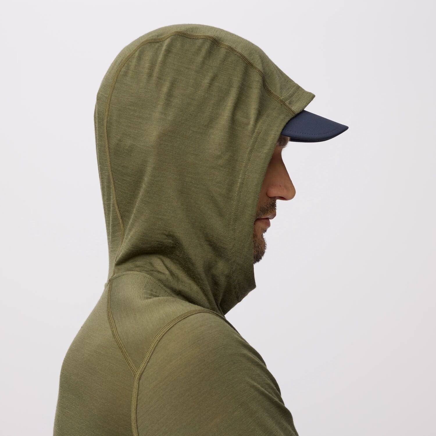 Fjällräven Abisko Wool Hoodie (Men's) - Laurel Green