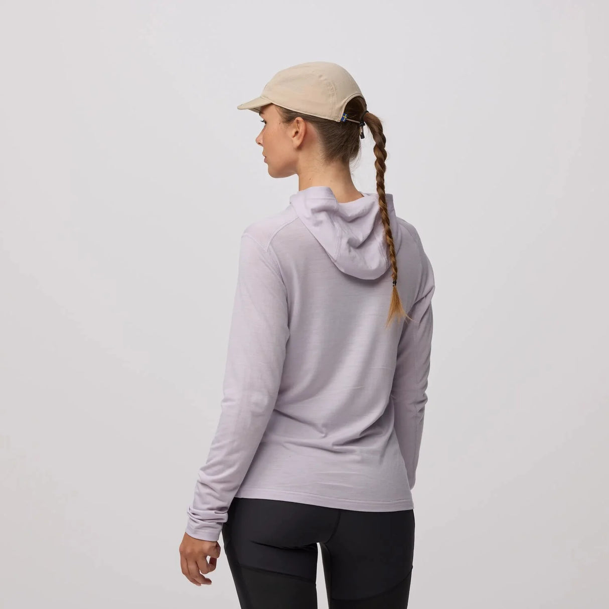 Fjällräven Abisko Wool Hoodie (Women's) - Lavender Mist