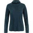 Fjällräven Abisko Wool Hoodie (Women's) - Dark Navy