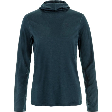 Fjällräven Abisko Wool Hoodie (Women's) - Dark Navy