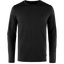 Fjällräven Abisko Wool Long-Sleeve T-Shirt (Men's) - Black - Find Your Feet Australia Hobart Launceston Tasmania