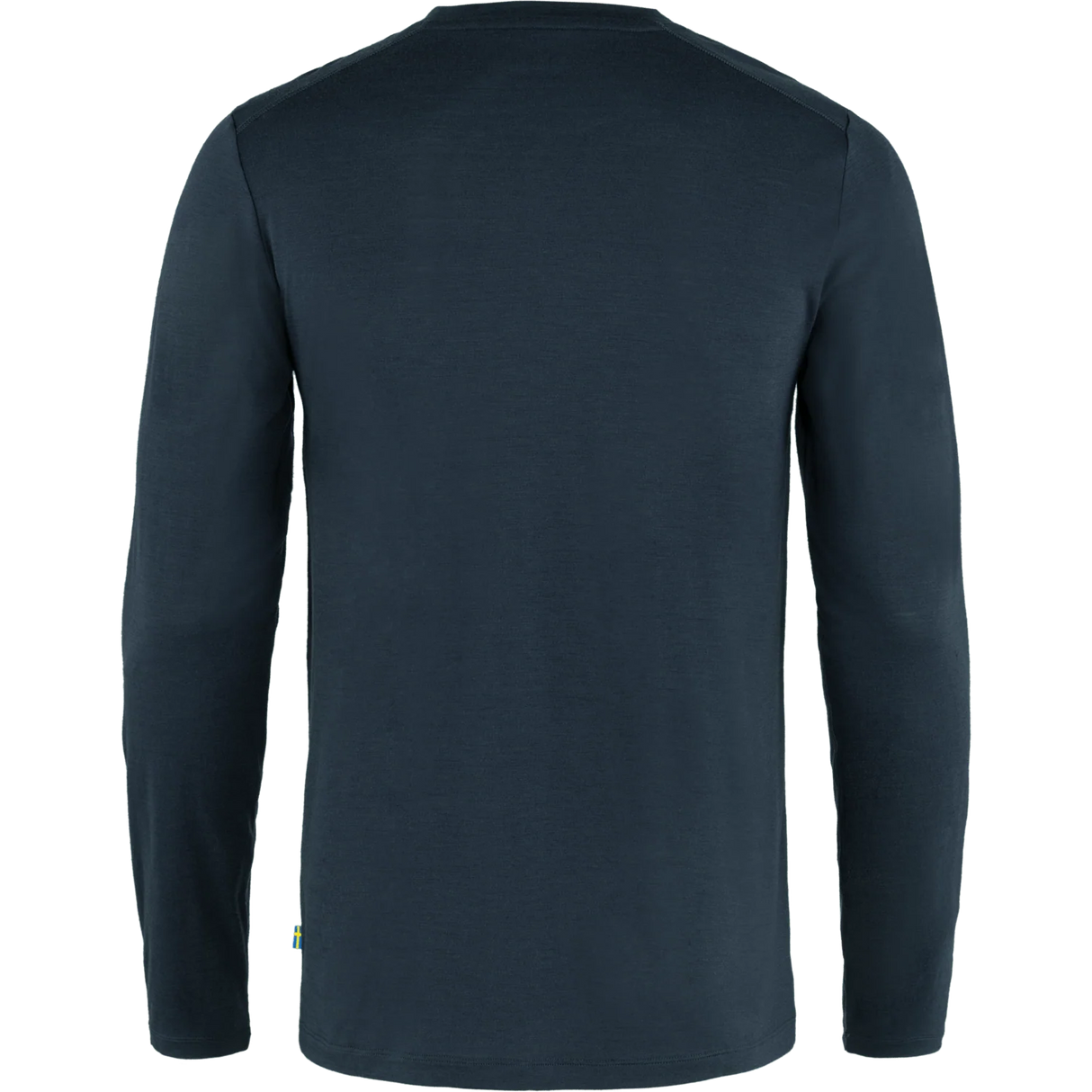 Fjällräven Abisko Wool Long-Sleeve T-Shirt (Men's) - Dark Navy - Blue