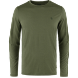 Fjällräven Abisko Wool Long-Sleeve T-Shirt (Men's) - Laurel Green - Find Your Feet Australia Hobart Launceston Tasmania