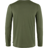Fjällräven Abisko Wool Long-Sleeve T-Shirt (Men's) - Laurel Green - Find Your Feet Australia Hobart Launceston Tasmania