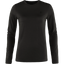 Fjällräven Abisko Wool Long-Sleeve T-Shirt (Women's) - Black - Find Your Feet Australia Hobart Launceston Tasmania