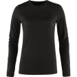 Fjällräven Abisko Wool Long-Sleeve T-Shirt (Women's) - Black - Find Your Feet Australia Hobart Launceston Tasmania