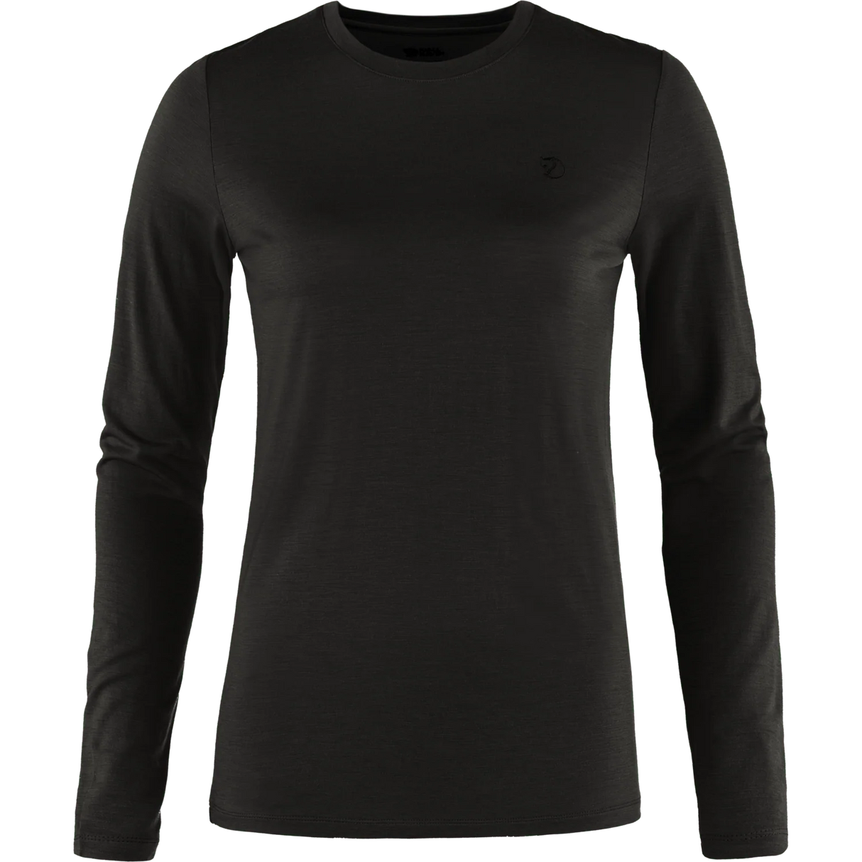 Fjällräven Abisko Wool Long-Sleeve T-Shirt (Women's) - Black - Find Your Feet Australia Hobart Launceston Tasmania