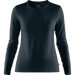 Fjällräven Abisko Wool Long-Sleeve T-Shirt (Women's) - Dark Navy - Blue