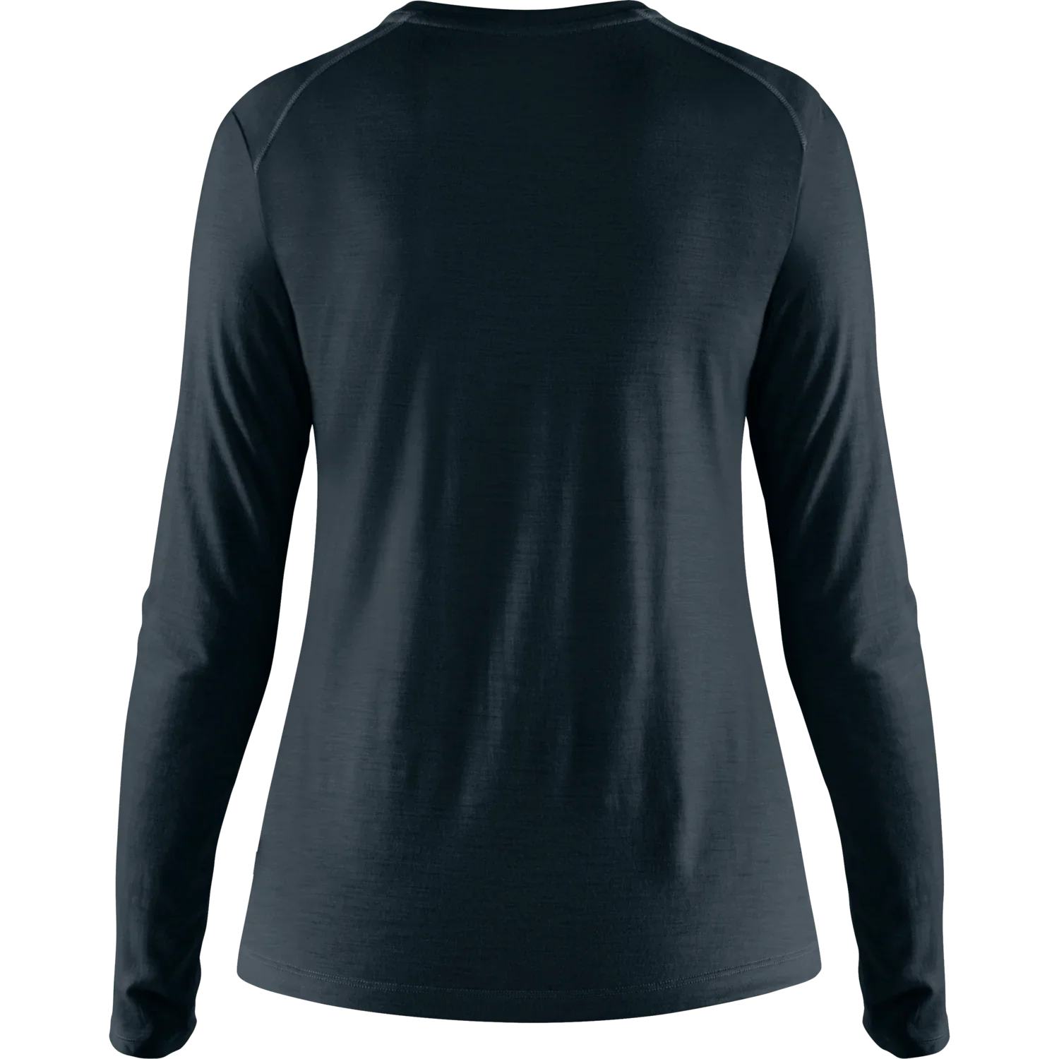 Fjällräven Abisko Wool Long-Sleeve T-Shirt (Women's) - Dark Navy - Blue
