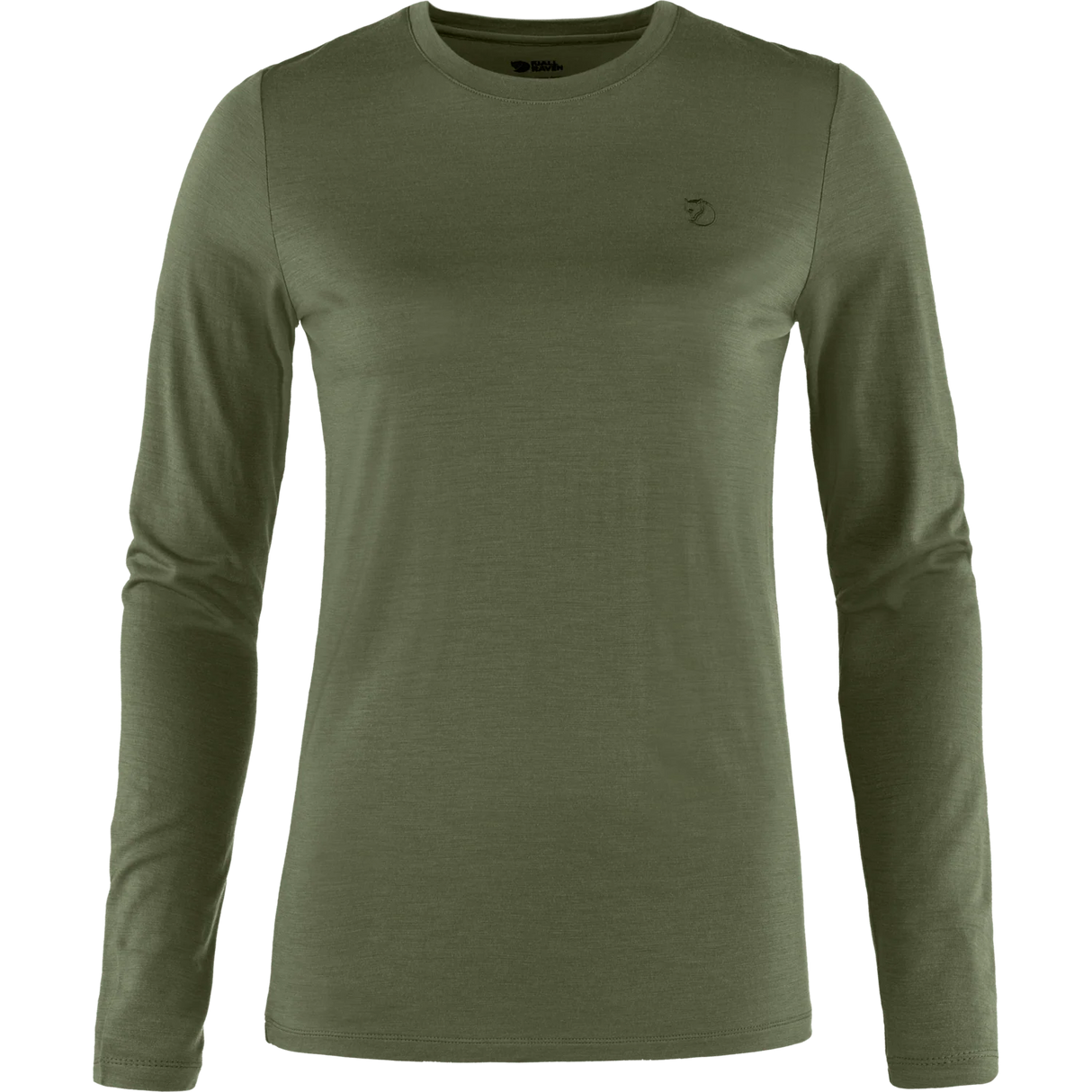 Fjällräven Abisko Wool Long-Sleeve T-Shirt (Women's) - Laurel Green - Find Your Feet Australia Hobart Launceston Tasmania
