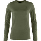 Fjällräven Abisko Wool Long-Sleeve T-Shirt (Women's) - Laurel Green - Find Your Feet Australia Hobart Launceston Tasmania