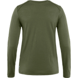 Fjällräven Abisko Wool Long-Sleeve T-Shirt (Women's) - Laurel Green - Find Your Feet Australia Hobart Launceston Tasmania
