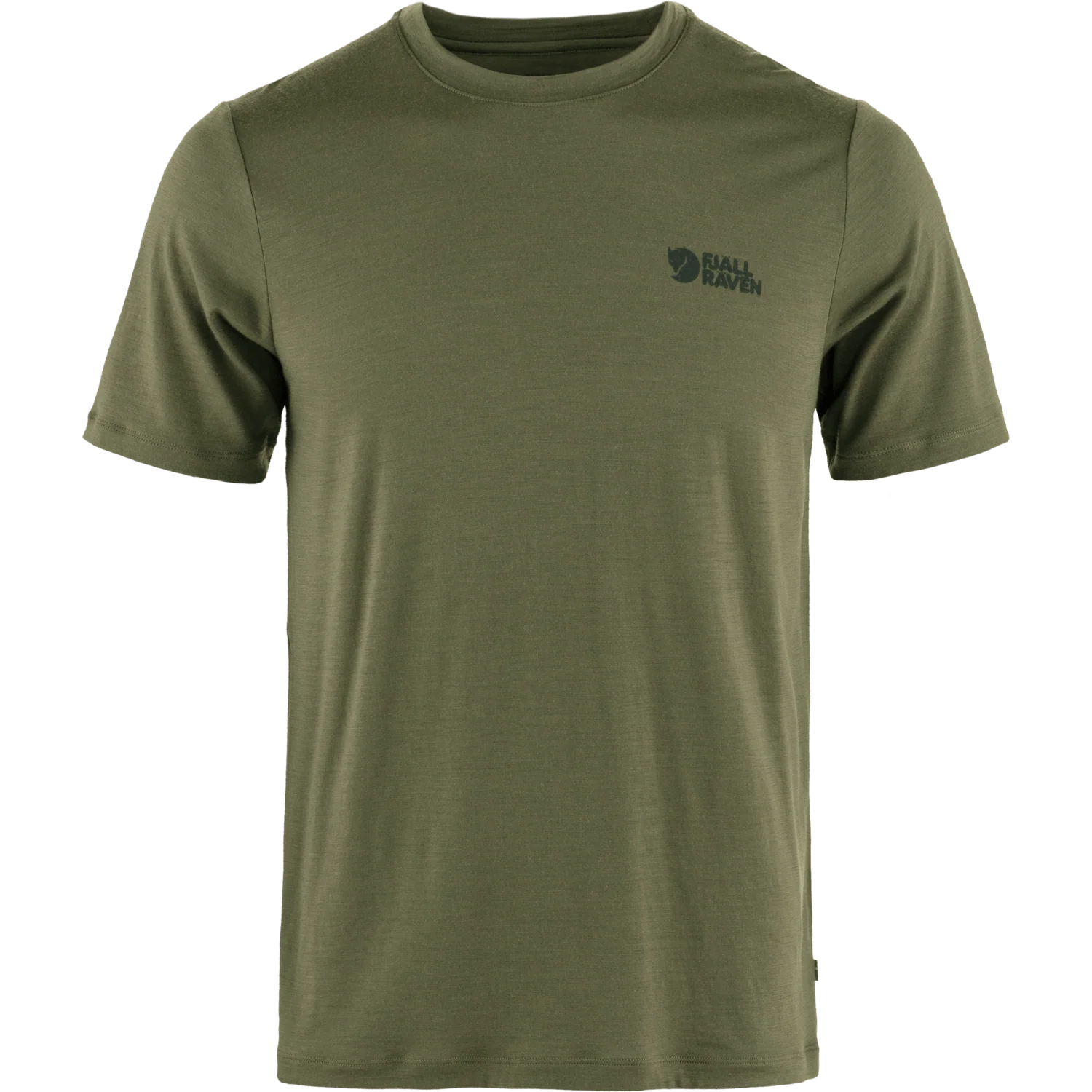 Fjällräven Abisko Wool Logo Short-Sleeve T-Shirt (Men's) Fjallraven