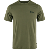 Fjällräven Abisko Wool Logo Short-Sleeve T-Shirt (Men's) - Laurel Green - Find Your Feet Australia Hobart Launceston Tasmania