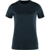 Fjällräven Abisko Wool Short-Sleeve T-Shirt (Women's) - Dark Navy