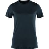 Fjällräven Abisko Wool Short-Sleeve T-Shirt (Women's) - Dark Navy