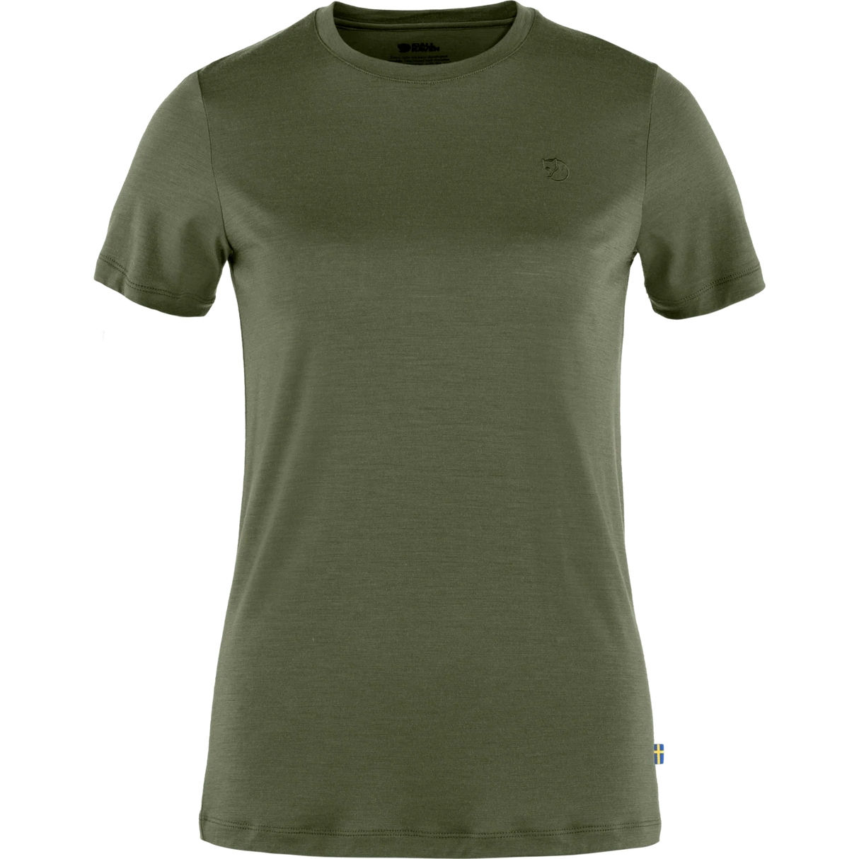 Fjällräven Abisko Wool Short-Sleeve T-Shirt (Women's) - Laurel Green - Find Your Feet Australia Hobart Launceston Tasmania