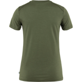 Fjällräven Abisko Wool Short-Sleeve T-Shirt (Women's) - Laurel Green - Find Your Feet Australia Hobart Launceston Tasmania