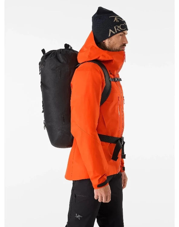 Arcteryx Alpha FL 30L Pack (Unisex) Black - Find Your Feet Australia Hobart Launceston Tasmania