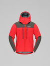 Norrøna Trollveggen GORE-TEX Pro Light Jacket (Men's) - Flame Scarlet - Red - Rain Jacket - Mountaineering Jacket