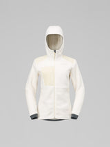 Norrøna Trollveggen Warm3 Zip Hood (Women's) - Whisper White - Jacket - Hoody - Hoodie - Hooded