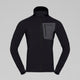 Norrøna Falketind Power Grid Zip Hood (Men's) - Hoody - Hoodie - Hooded - Jacket - Caviar