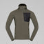 Norrøna Falketind Power Grid Zip Hood (Men's) - Hoody - Hoodie - Hooded - Jacket - Beluga