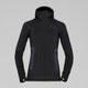 Norrøna Falketind Power Grid Zip Hood (Women's) - Hoodie - Hoody - Hooded - Jacket - Caviar - Black