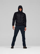 Norrøna Falketind Thermo40 Zip Hood (Men's) - Caviar Black