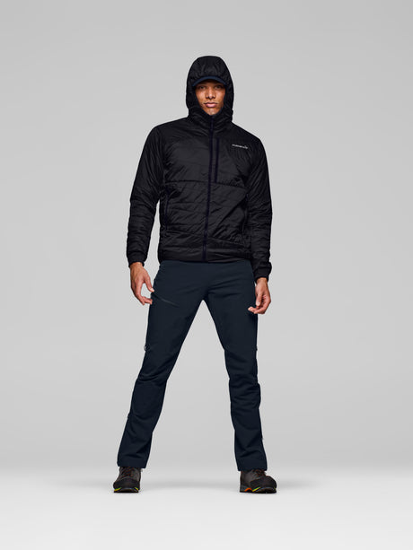 Norrøna Falketind Thermo40 Zip Hood (Men's) - Caviar Black