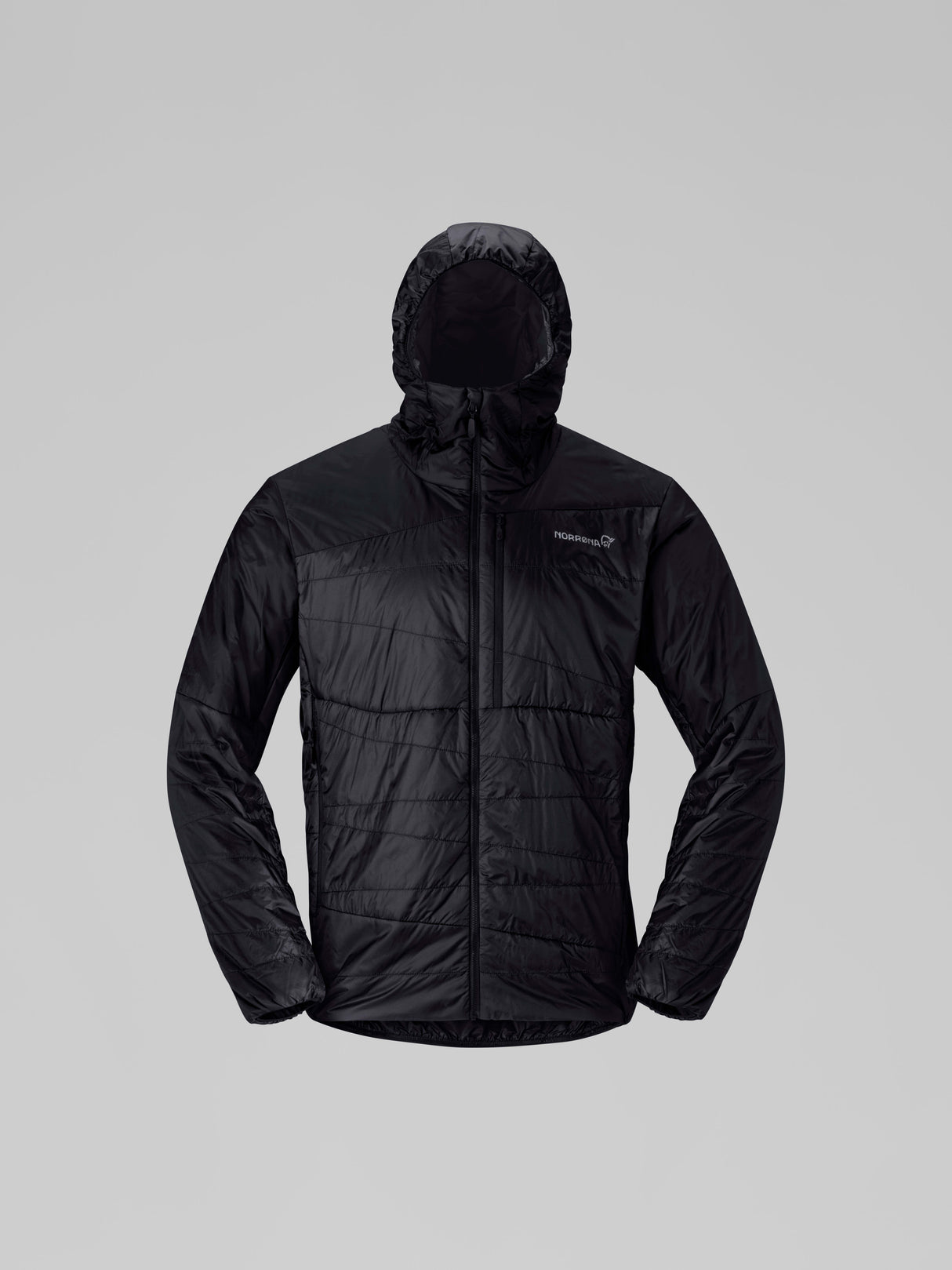 Norrøna Falketind Thermo40 Zip Hood (Men's) - Caviar Black