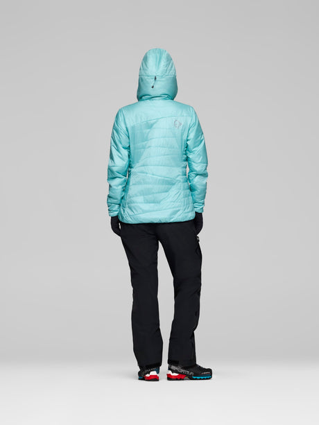 Norrøna Falketind Thermo40 Zip Hood (Women's) - Aqua Haze