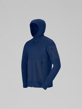 Norrøna Falketind Warm2 Stretch Hood (Men's) - Hoody - Hoodie - Hooded - Jacket - Indigo Night - Blue