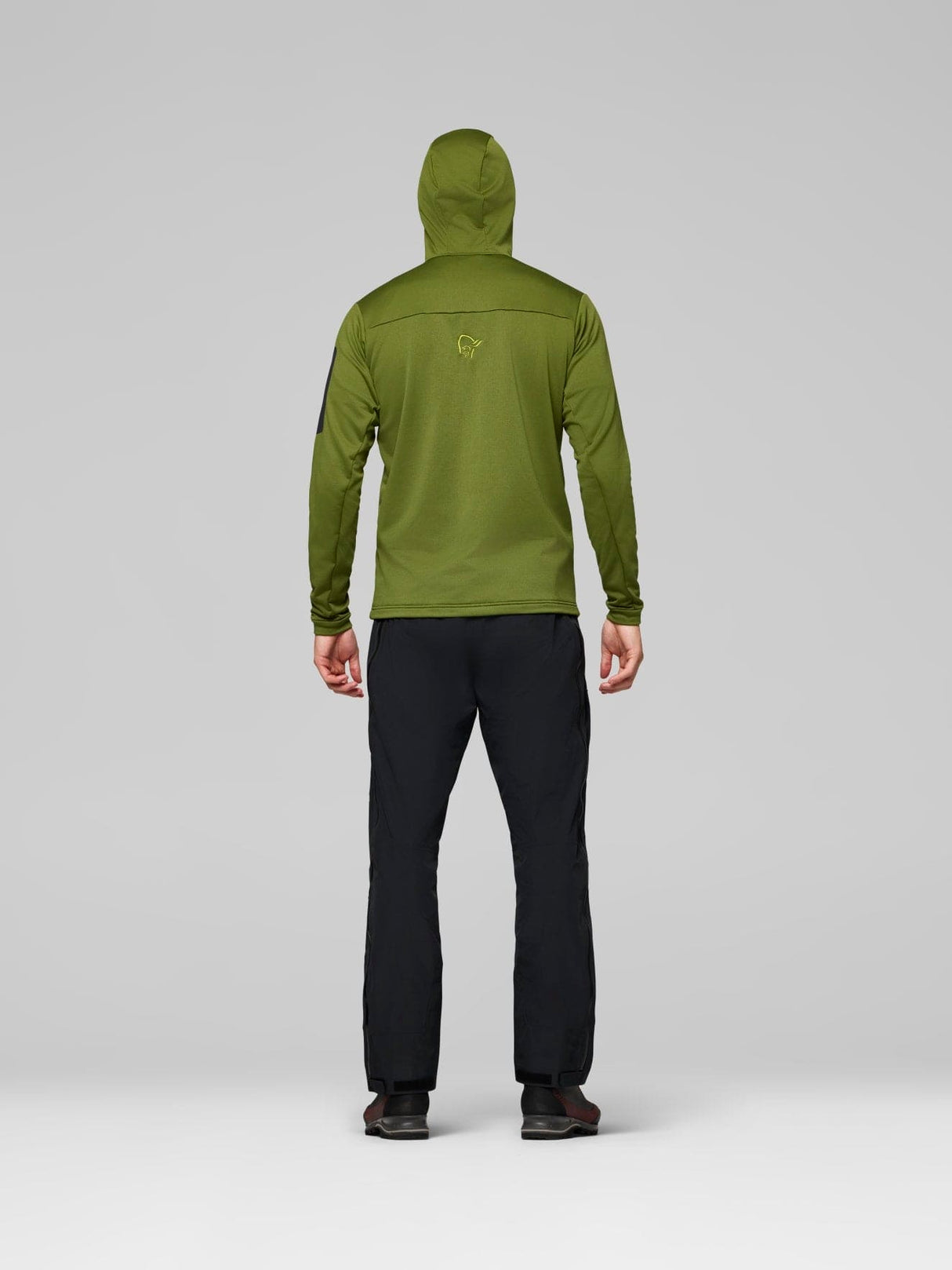 Norrøna Falketind Warm2 Stretch Hood (Men's) - Pesto