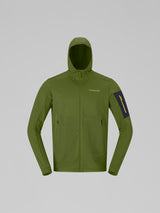 Norrøna Falketind Warm2 Stretch Hood (Men's) - Pesto