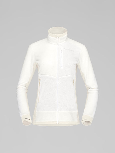 Norrøna Falketind Warm1 Active Jacket (Women's) - Snow White/Oatmeal